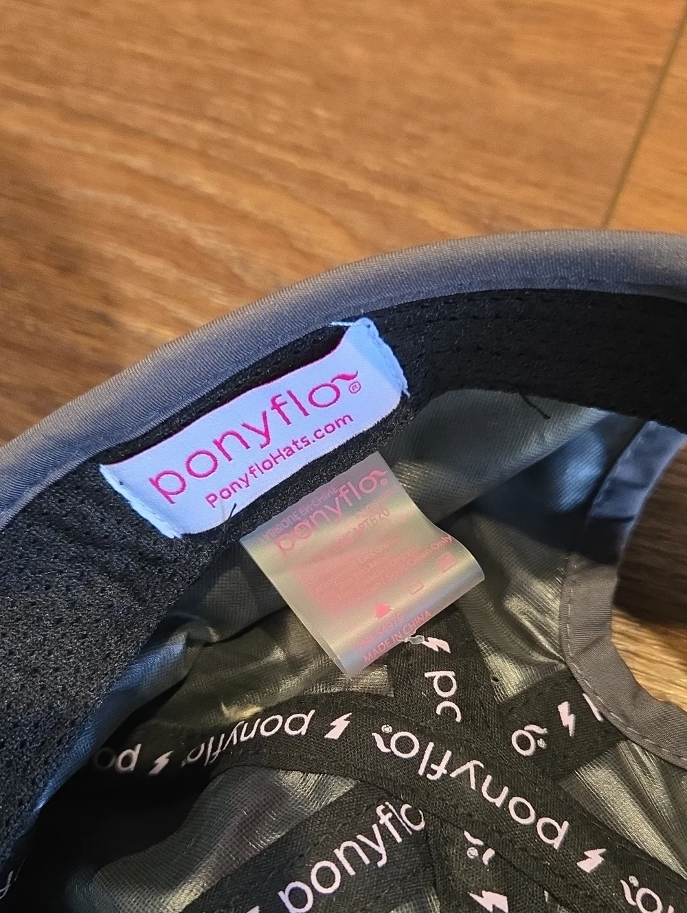PONYFLO BLACK BASEBALL CAP... #8026 - Picture 7 of 7